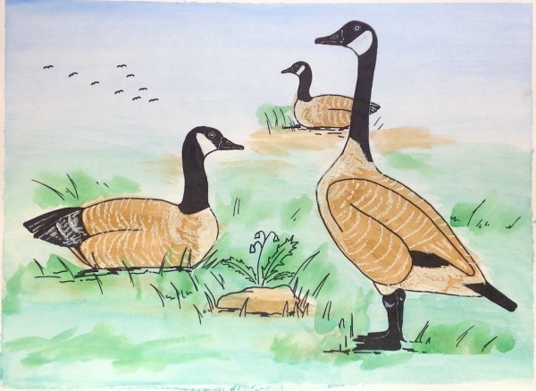 Level III-Lesson 11: The Canada Goose (Online Art Lessons for Kids | ArtAchieve)