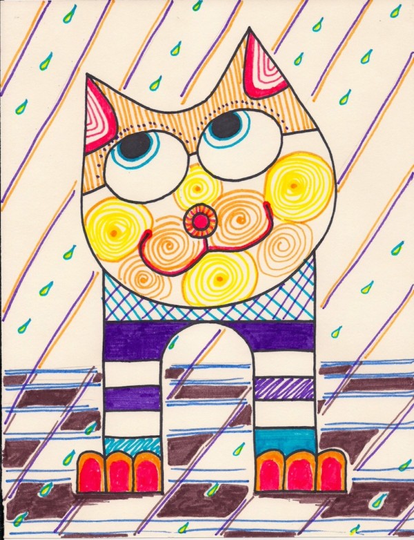 FREE Level I-Lesson 2: The Czech Cat (Online Art Lessons for Kids | ArtAchieve)