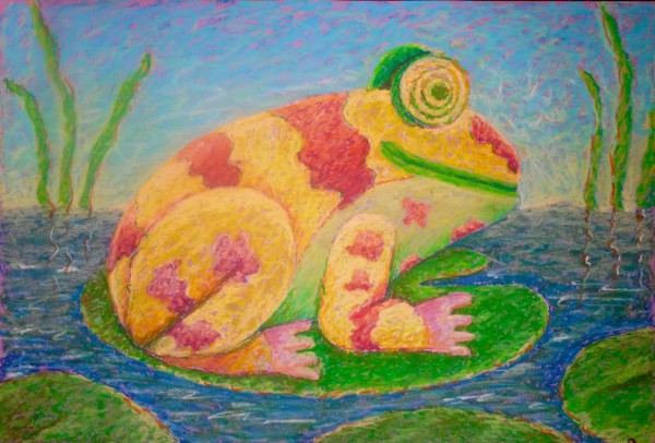 Level III-Lesson 1: The Hawaiian Frog (Online Art Lessons for Kids | ArtAchieve)