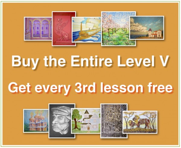 ENTIRE Level V (Online Art Lessons for Kids | ArtAchieve)