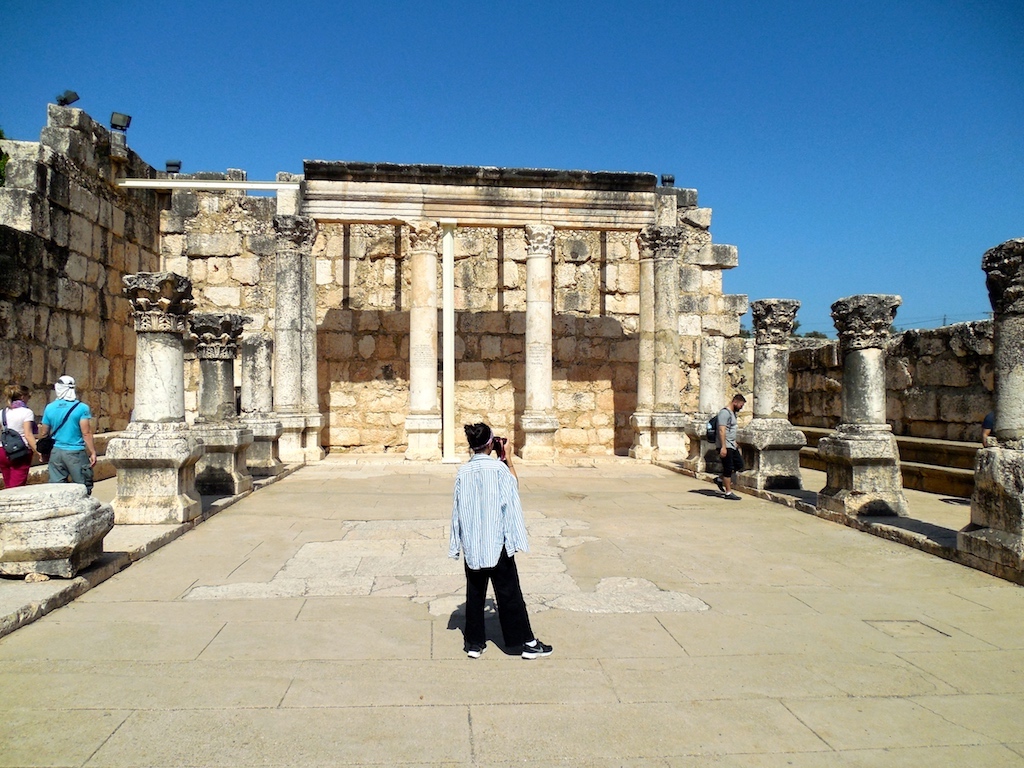 The Synagogue Ruins in Capernaum